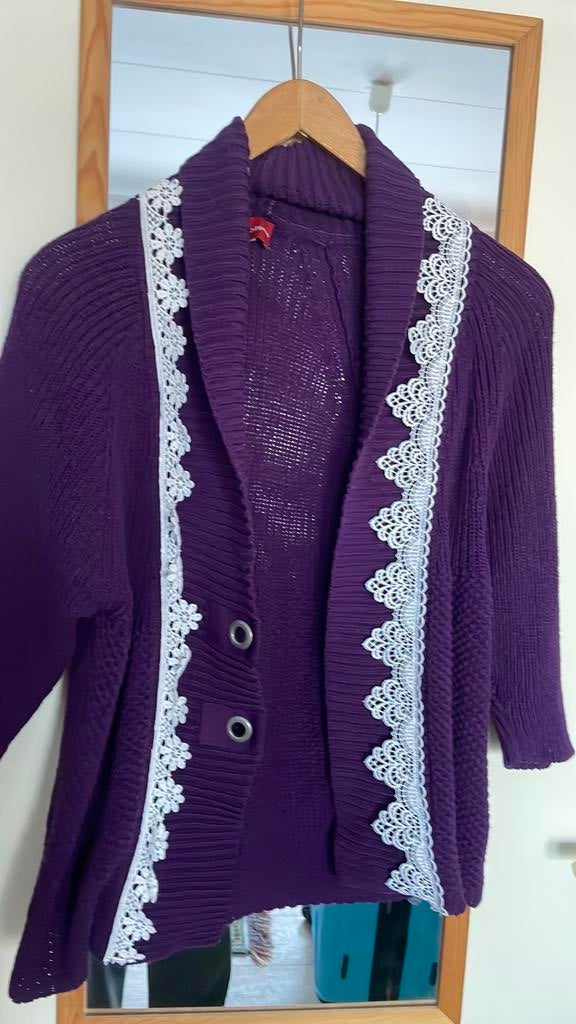 Paarse vestje xl, Paars, Maat 46/48 (XL) of groter, Ophalen of Verzenden, Zo goed als nieuw