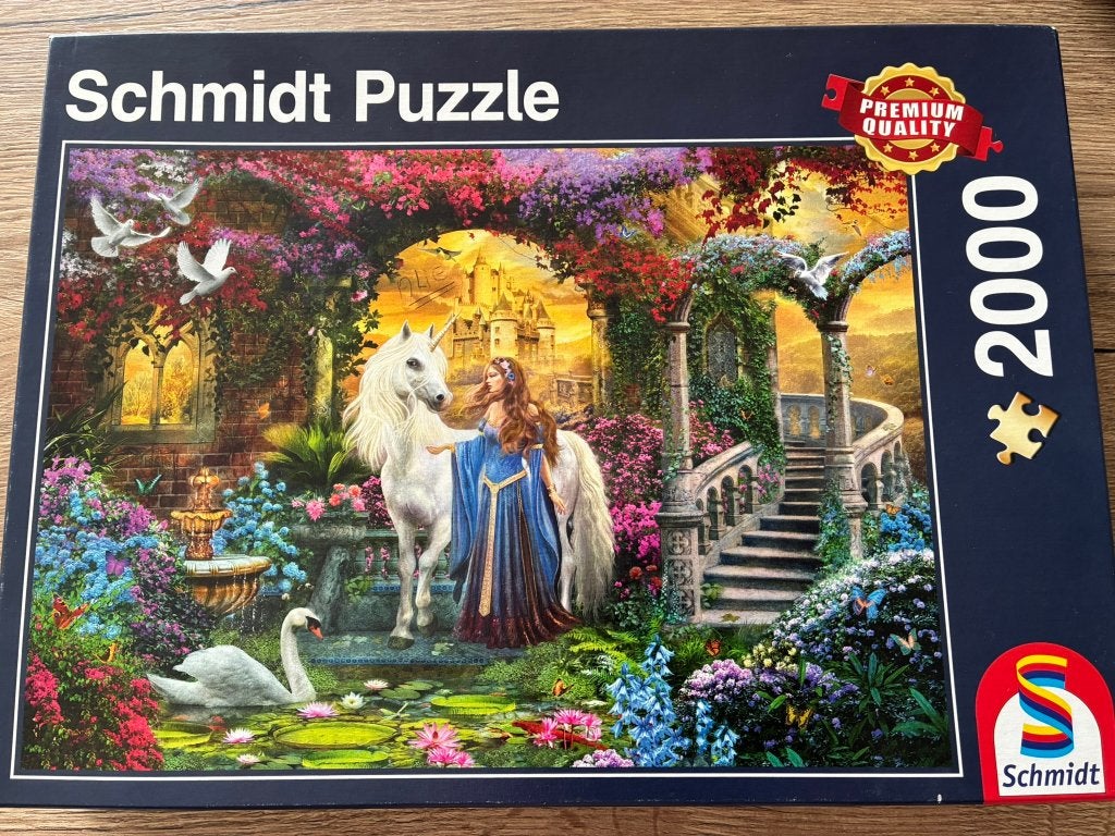 Schmidt puzzel 2000 stukjes, Ophalen of Verzenden, Meer dan 1500 stukjes, Gebruikt, Legpuzzel