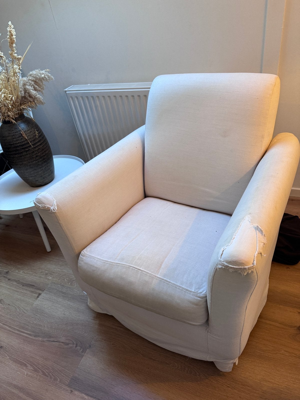 2x Comfortabele fauteuil met afneembare hoezen, Huis en Inrichting, Fauteuils, Ophalen, Gebruikt, Stof, 75 tot 100 cm