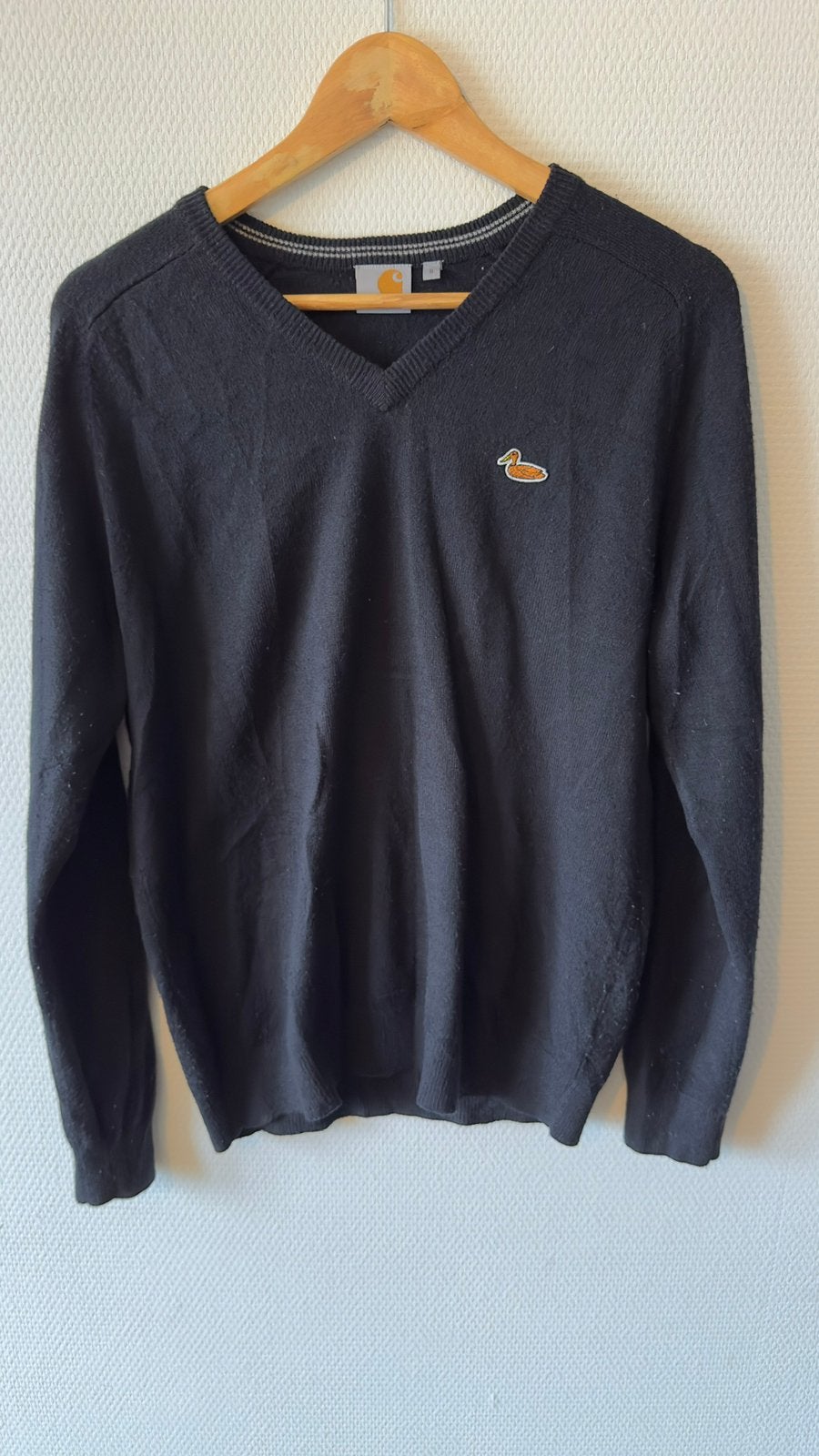 Nette v hals trui van Carhartt wip, Kleding | Dames, Truien en Vesten, Ophalen of Verzenden, Zo goed als nieuw, Maat 36 (S), Zwart