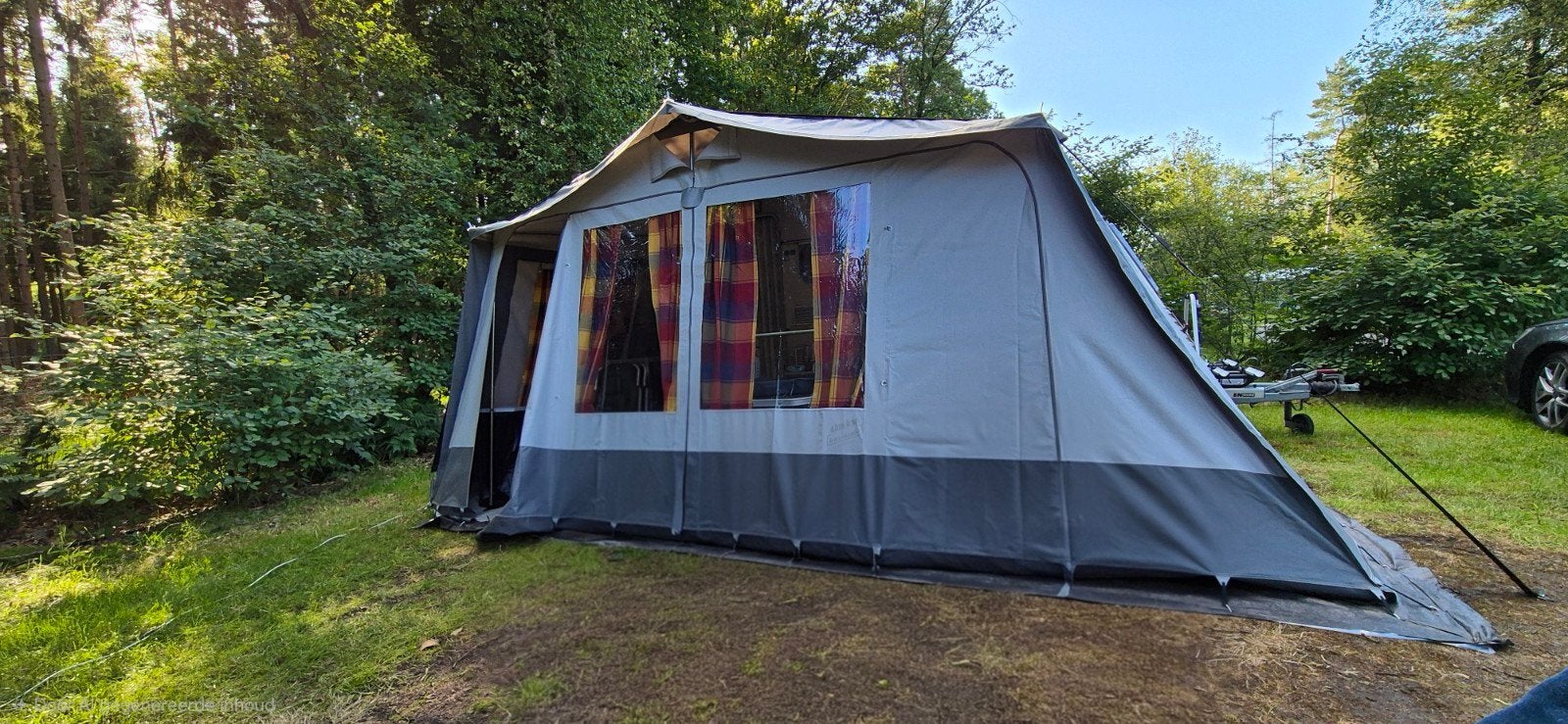 Voortent Kip KL40T, Caravans en Kamperen, Ophalen, Zo goed als nieuw
