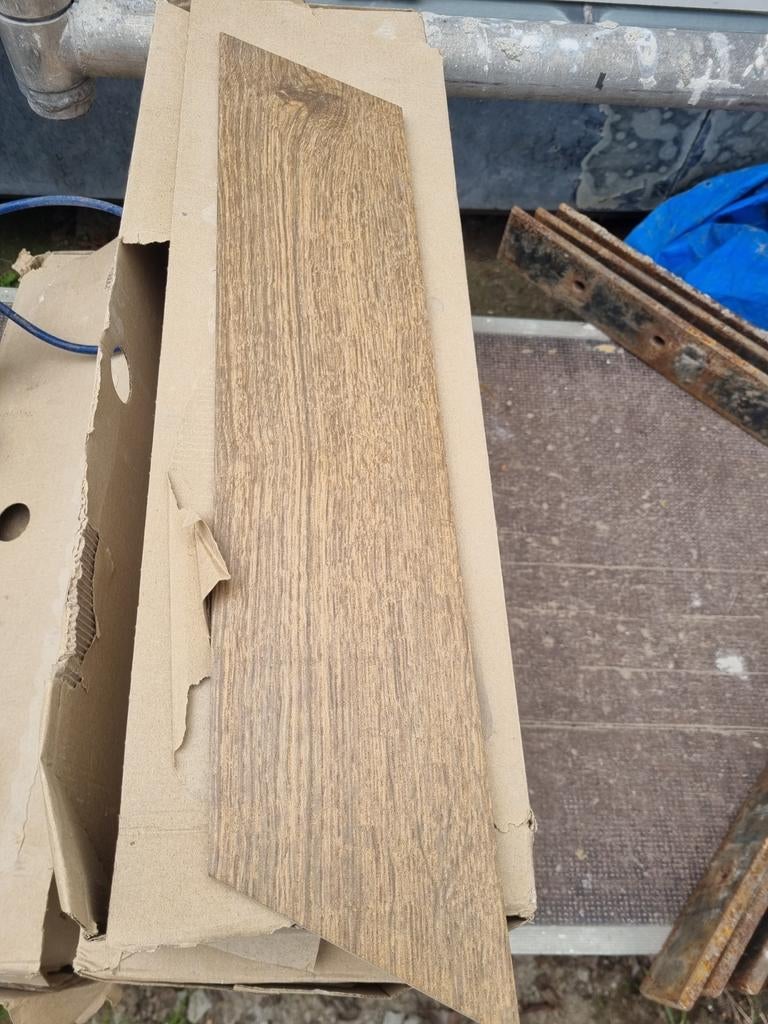 Tegel houtlook, Ophalen, Nieuw, Minder dan 20 cm, Minder dan 5 m²