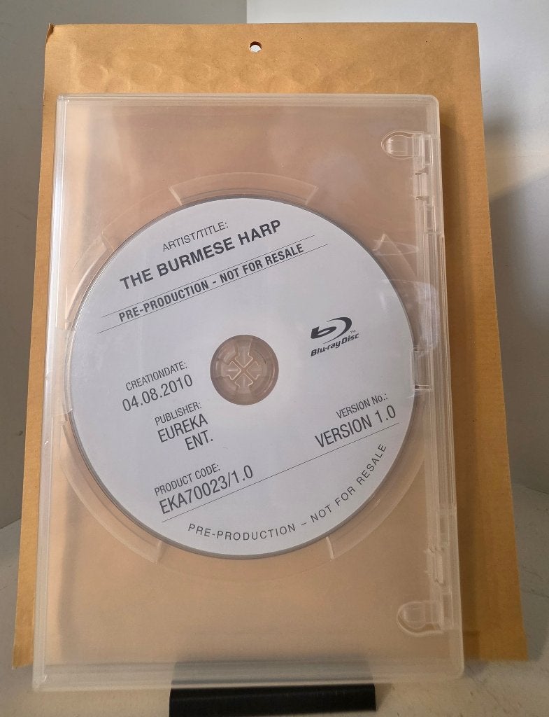 THE BURMESE HARP - Pre-Production Disc Eureka MoC - Blu-ray, Verzenden, Zo goed als nieuw, Drama