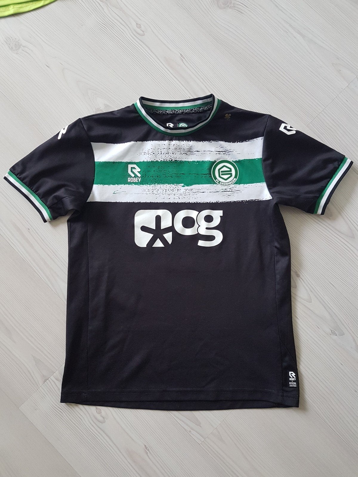 FC Groningen kids voetbalshirt in size 164, Maat XS of kleiner, Ophalen of Verzenden, Zo goed als nieuw, Shirt