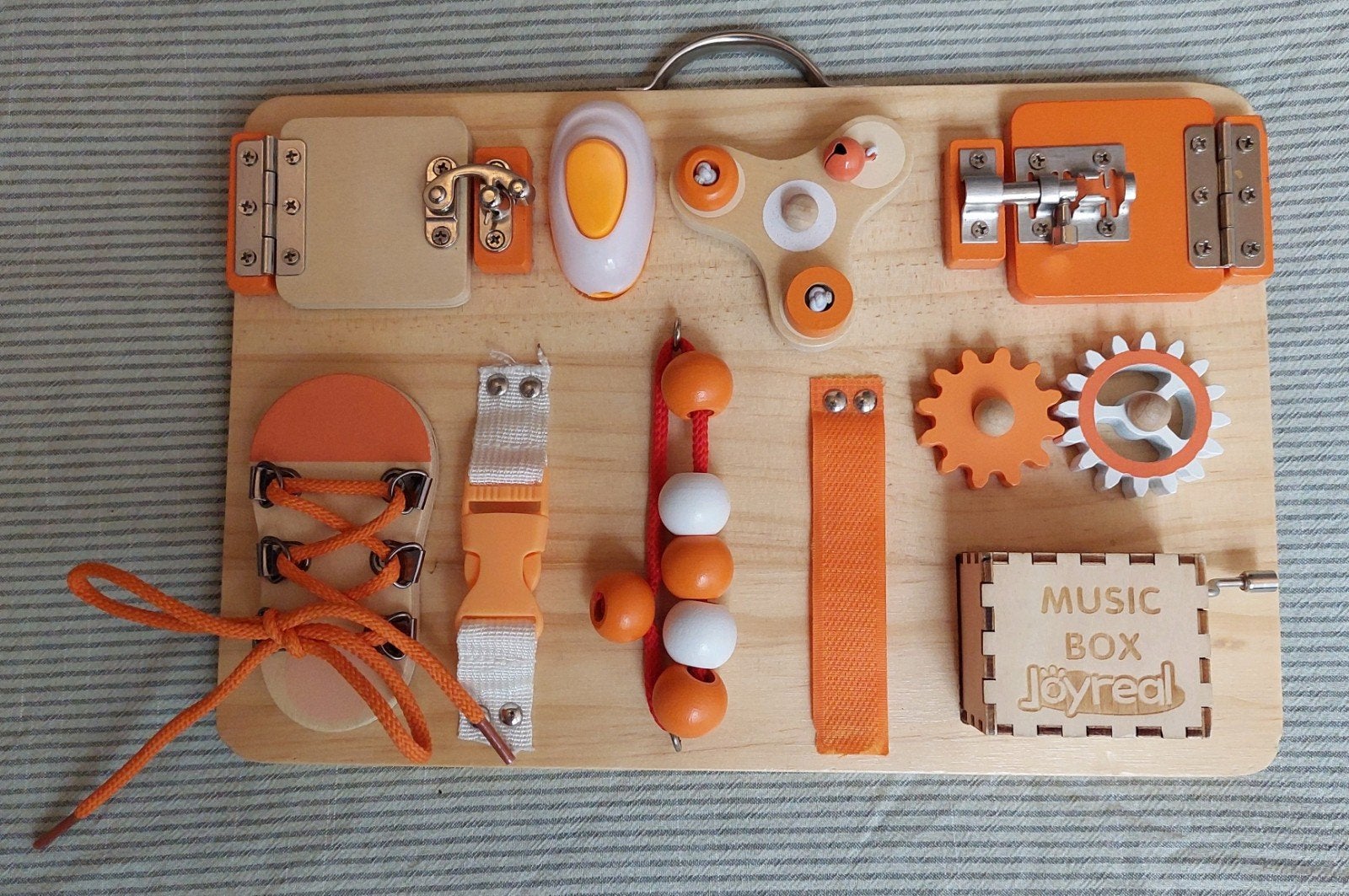Joyreal houten activiteitenbord, Ophalen of Verzenden, Gebruikt, Overige typen
