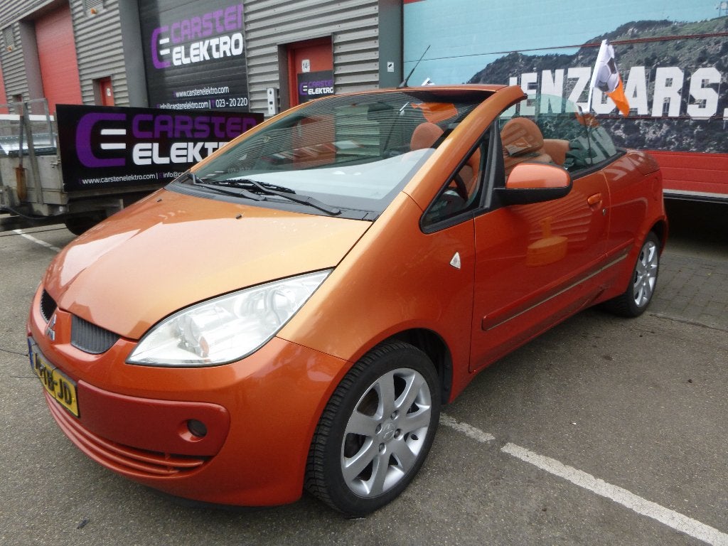 Mitsubishi Colt 1.5 CZC CABRIO ,IJSKOUDE AIRCO,alles elektr., Auto's, Voorwielaandrijving, Cabriolet, 4 stoelen, Origineel Nederlands