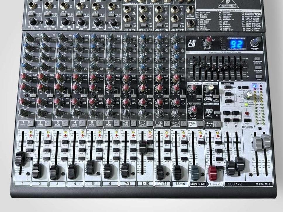 Behringer Xenyx 1832FX mengpaneel, Behringer, Microfooningang, Ophalen of Verzenden, Behringer