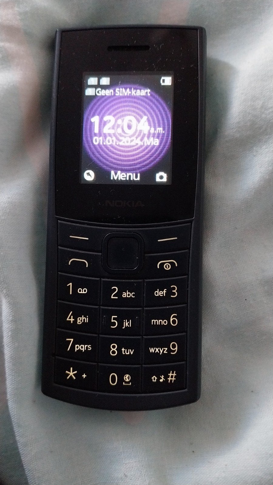 Nokia 105 (2019) - Zo goed als nieuw, Ophalen, Geen camera, Zwart, Fysiek toetsenbord