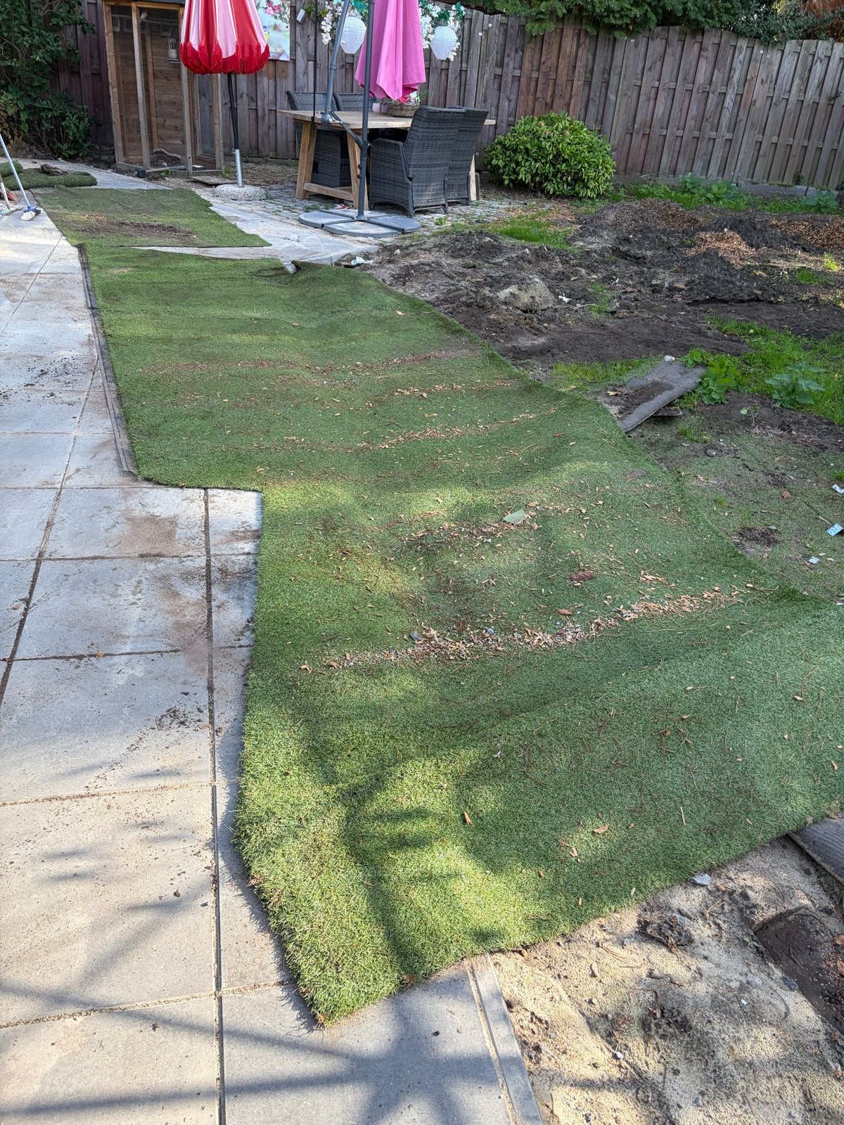 Gratis af te halen: Gebruikt kunstgras, Ophalen, Gebruikt, 20 m² of meer, Kunstgras
