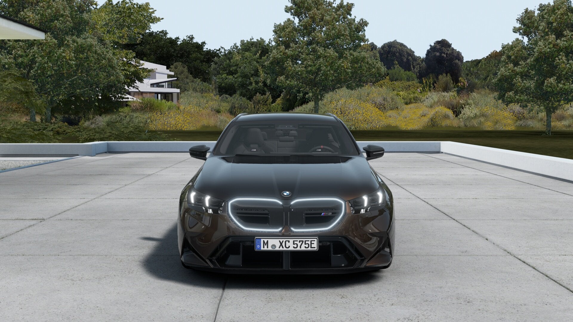 BMW 5 Serie Touring M5 Automaat / M Drive Professional / Pan, Auto's, Dealer onderhouden, Bruin, 4395 cc, Leder