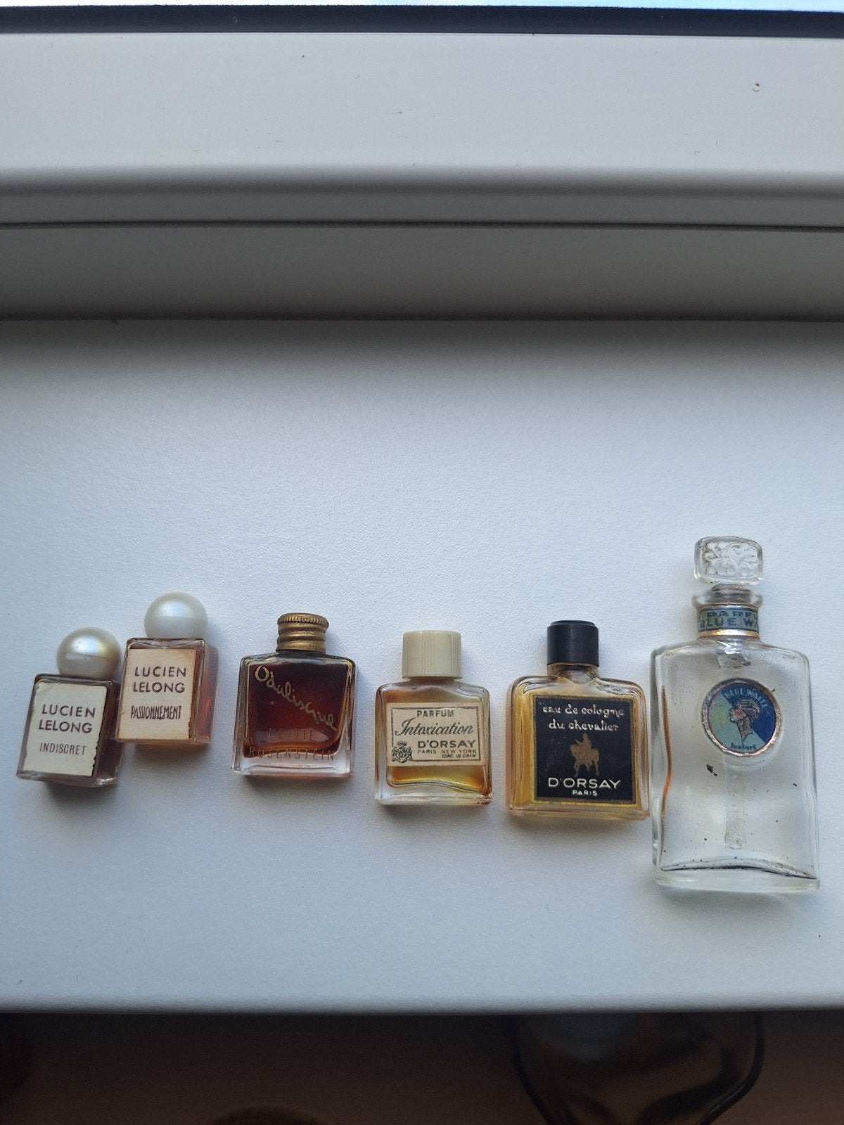 Vintage parfum miniaturen lot - diverse merken, Verzamelen, Parfumverzamelingen, Ophalen of Verzenden, Gebruikt, Miniatuur, Gevuld