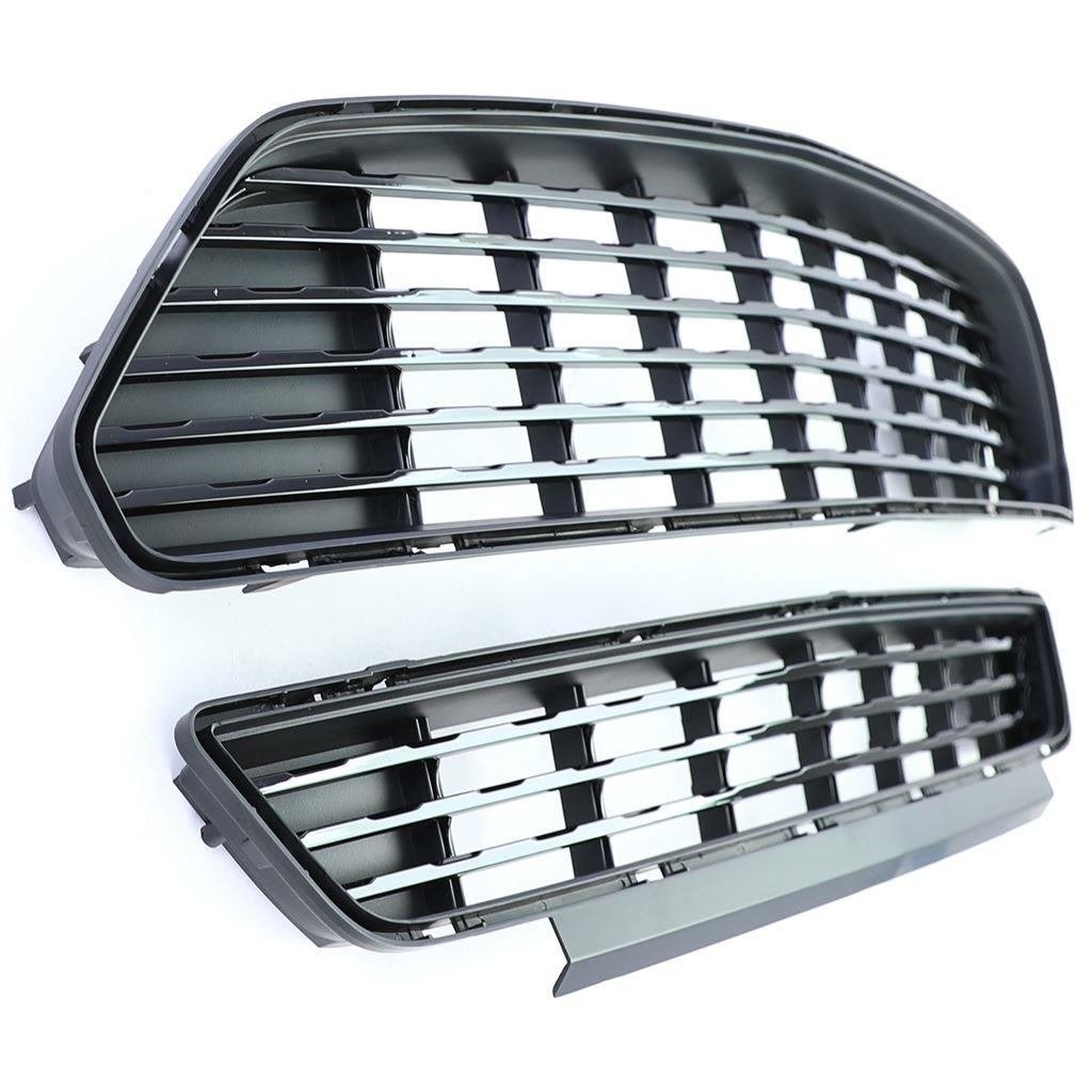 Sport Grill Embleemloos Glans Zwart Voor Ford Mustang MK6, Verzenden, Automotive Parts, A.parts@hotmail.nl, Trasmolenlaan 12 3447 GZ Woerden