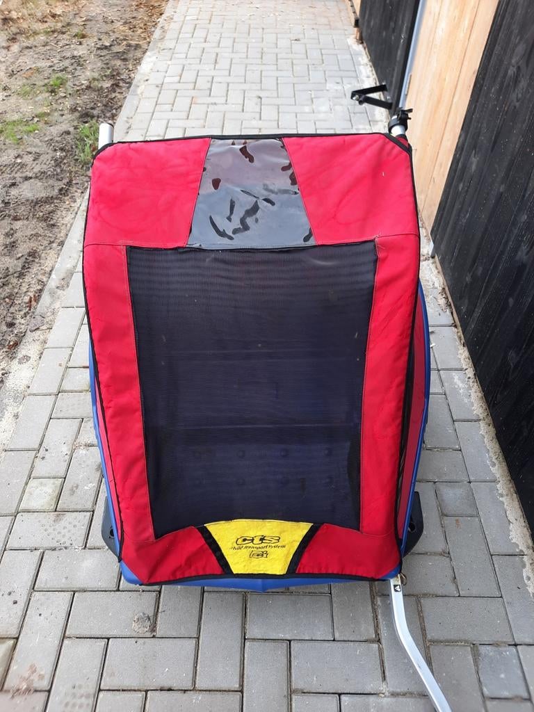 Kinderfietskar - Rood/Blauw - Gebruikt, Ophalen of Verzenden