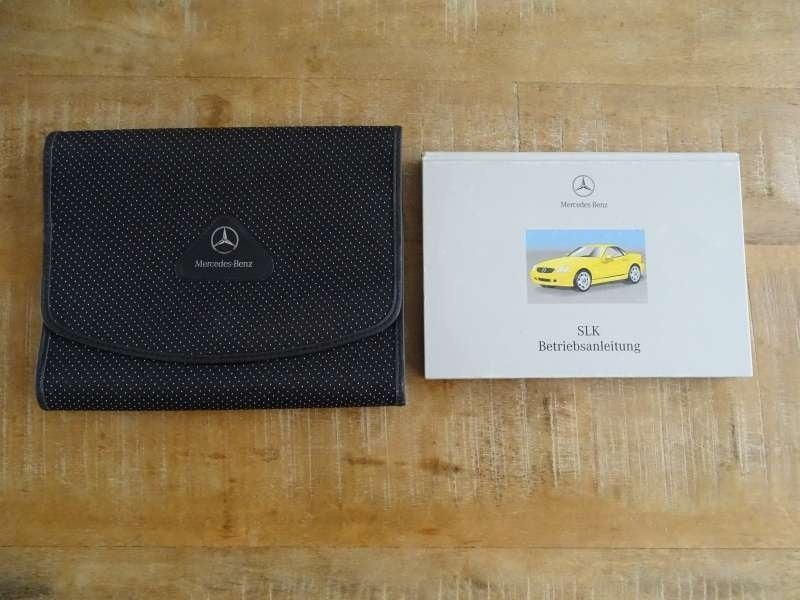 Mercedes SLK W170 - Boordmap Handleiding Origineel - Duits, Verzenden