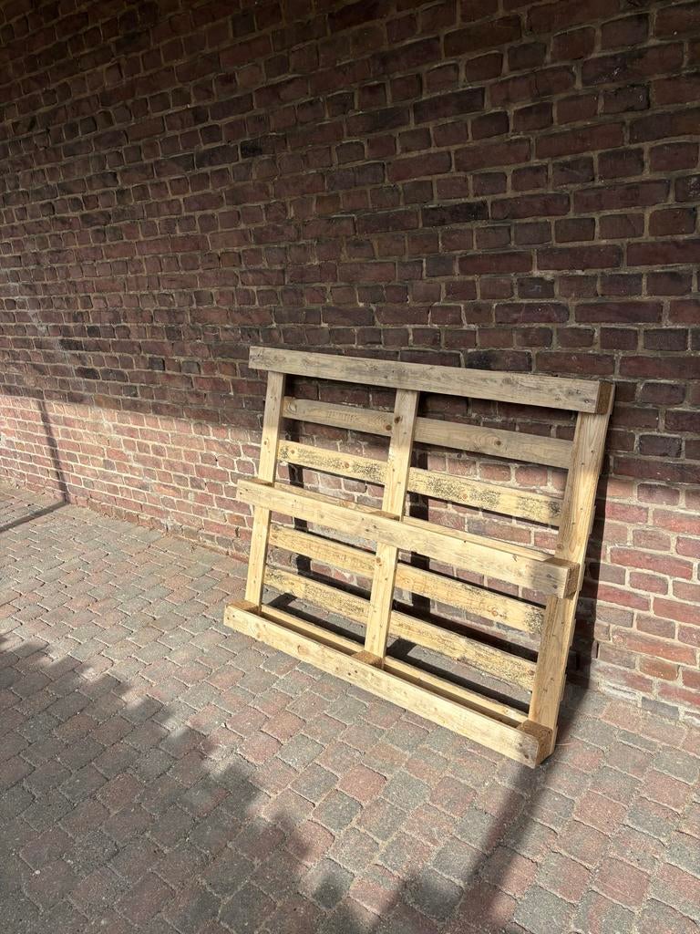 Gebruikte houten pallet voor diverse doeleinden, Ophalen, Gebruikt, 50 mm of meer, Pallet