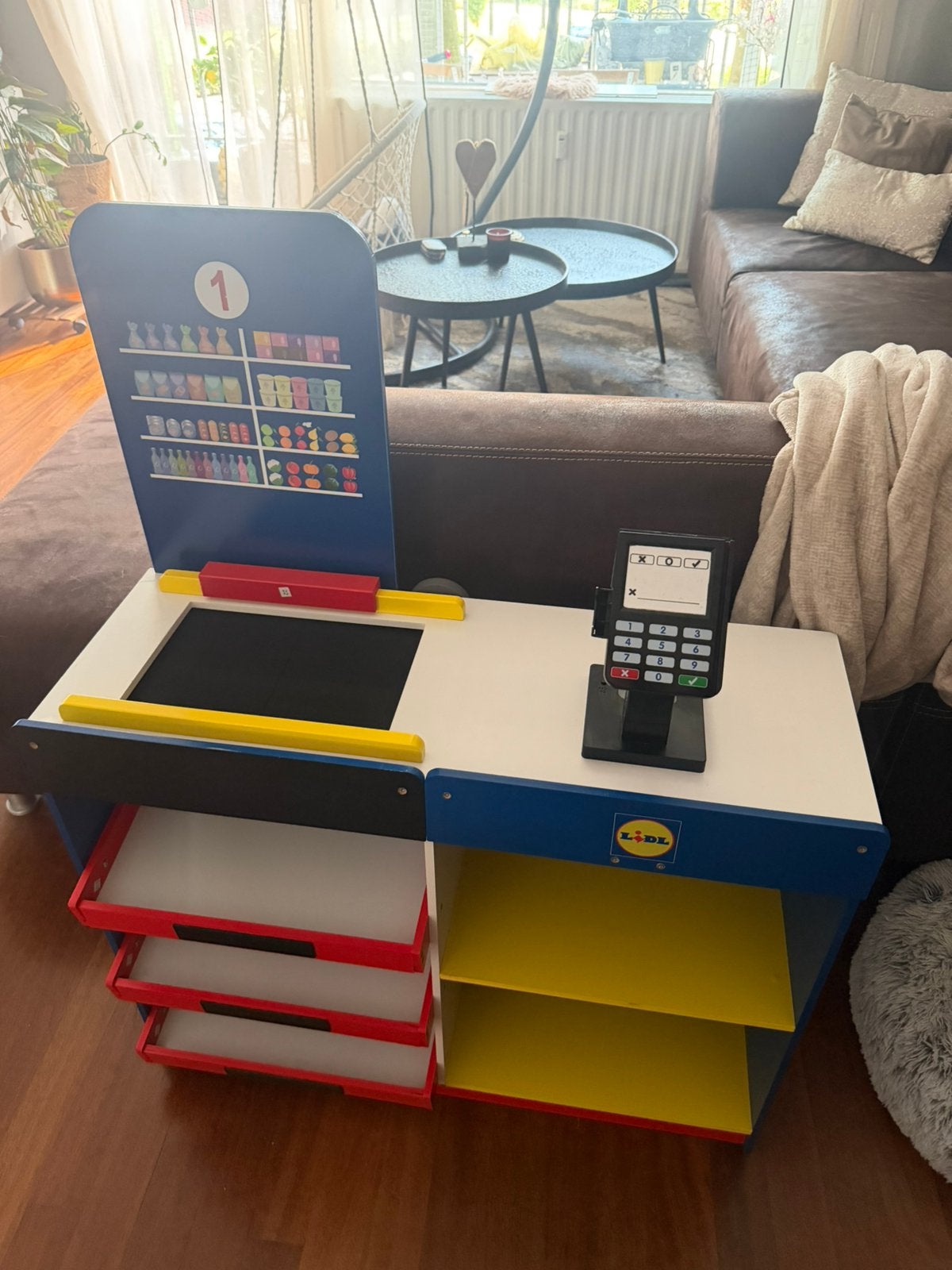 Lidl speelgoed winkel met toebehoren, Ophalen, Zo goed als nieuw