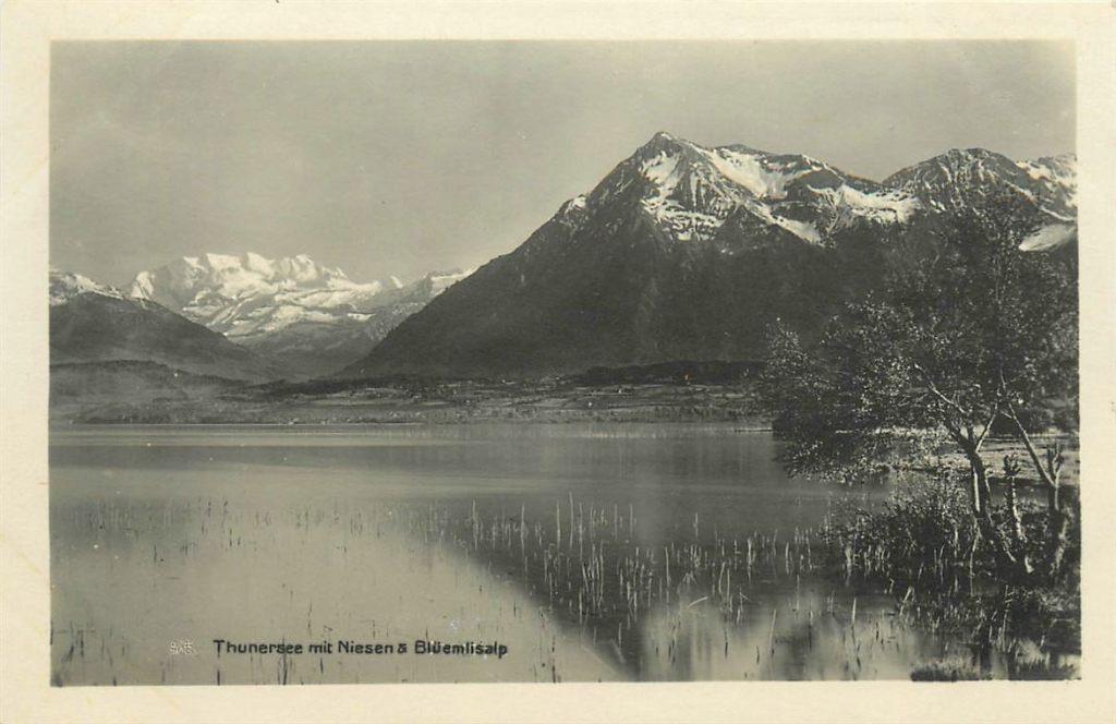 701-457-035 Thunersee Niesen, Verzenden, Voor 1920, Overig Europa