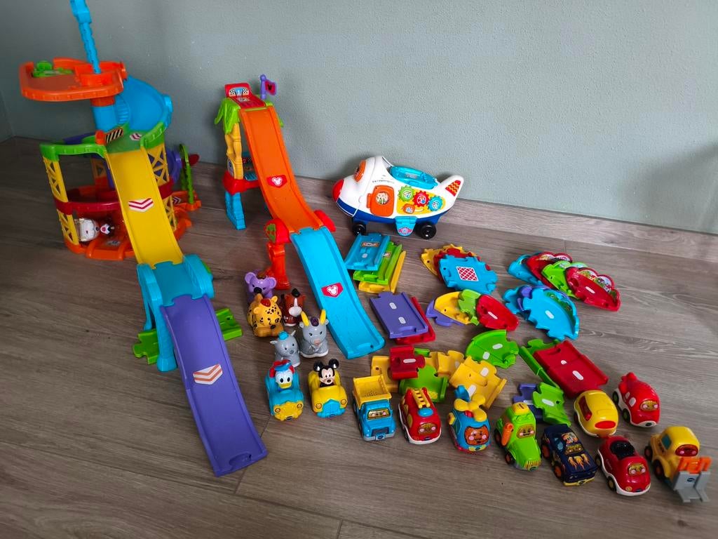 Grote set VTech Toet Toet Auto's en Zoef Zoef Dieren, Ophalen, Gebruikt, 6 maanden tot 2 jaar