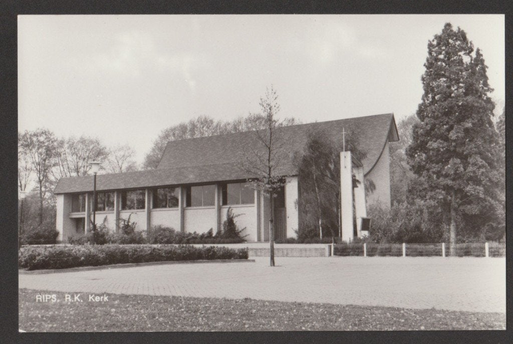 Rips (nabij Gemert en Bakel) - RK Kerk, Ophalen of Verzenden, 1980 tot heden, Ongelopen, Noord-Brabant
