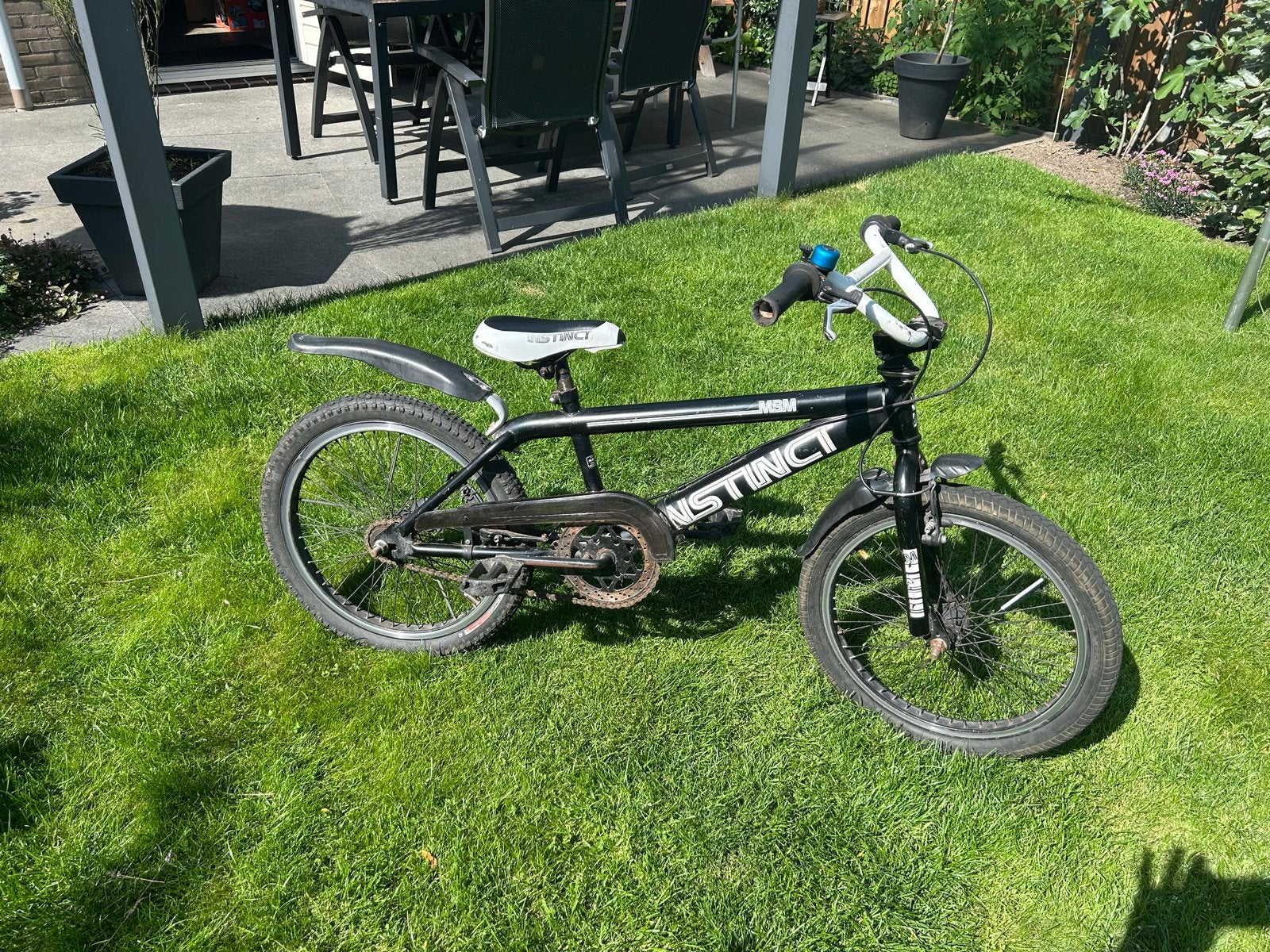 BMX fiets MBM Instinct 20 inch - Lichte beschadiging, Staal, Velgrem, Ophalen of Verzenden, 16 tot 20 inch