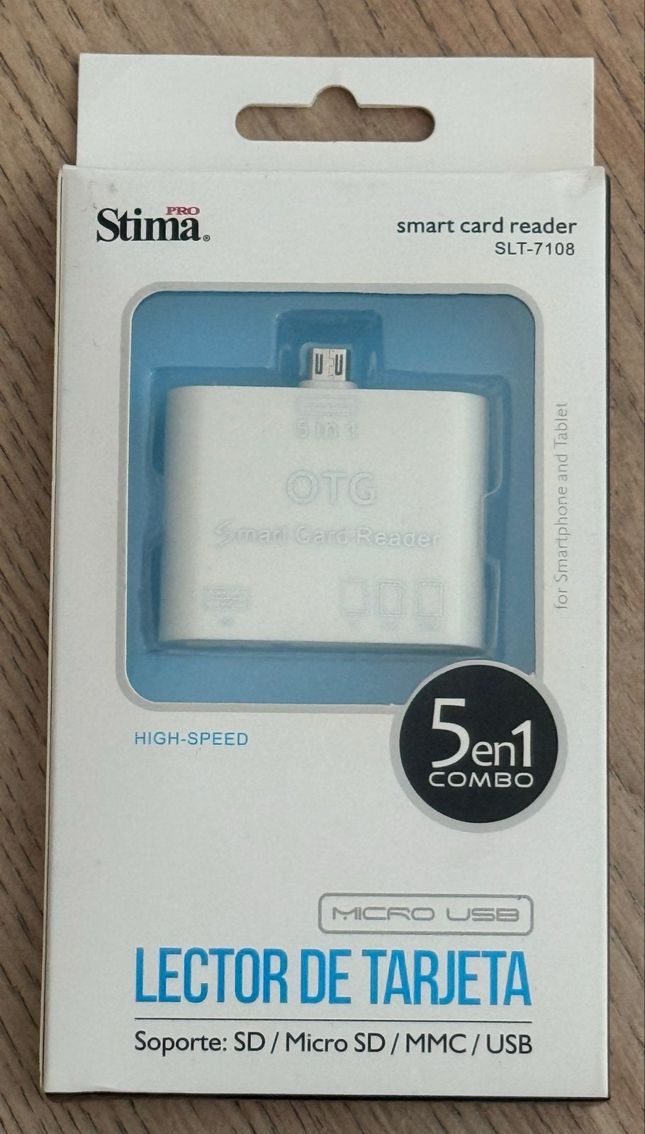 Stima Pro 5-in-1 Smart Card Reader Micro USB, Verzenden, Nieuw