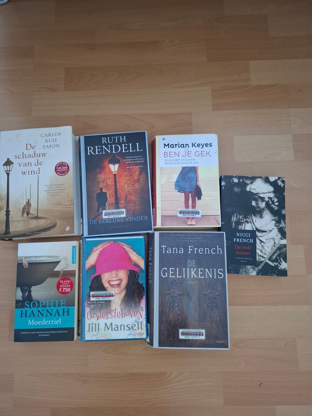 Boekenpakket: 6 diverse romans en thrillers, Boeken, Ophalen, Gelezen, Diverse auteurs, Nederland