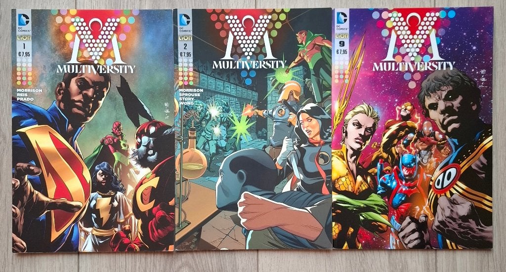 DC comics Multiversity 3 stuks Nederlandstalig., Eén comic, Ophalen of Verzenden, Gelezen, Amerika