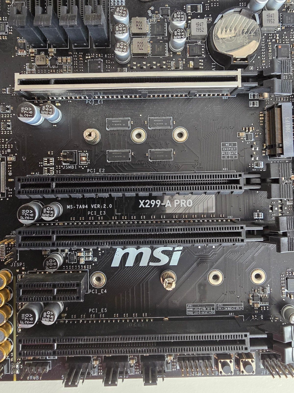 MSI X299-A PRO Moederbord met Intel Core i7-7820X CPU, Computers en Software, Processors, 8-core, Intel Core i7-7820X, LGA 2066