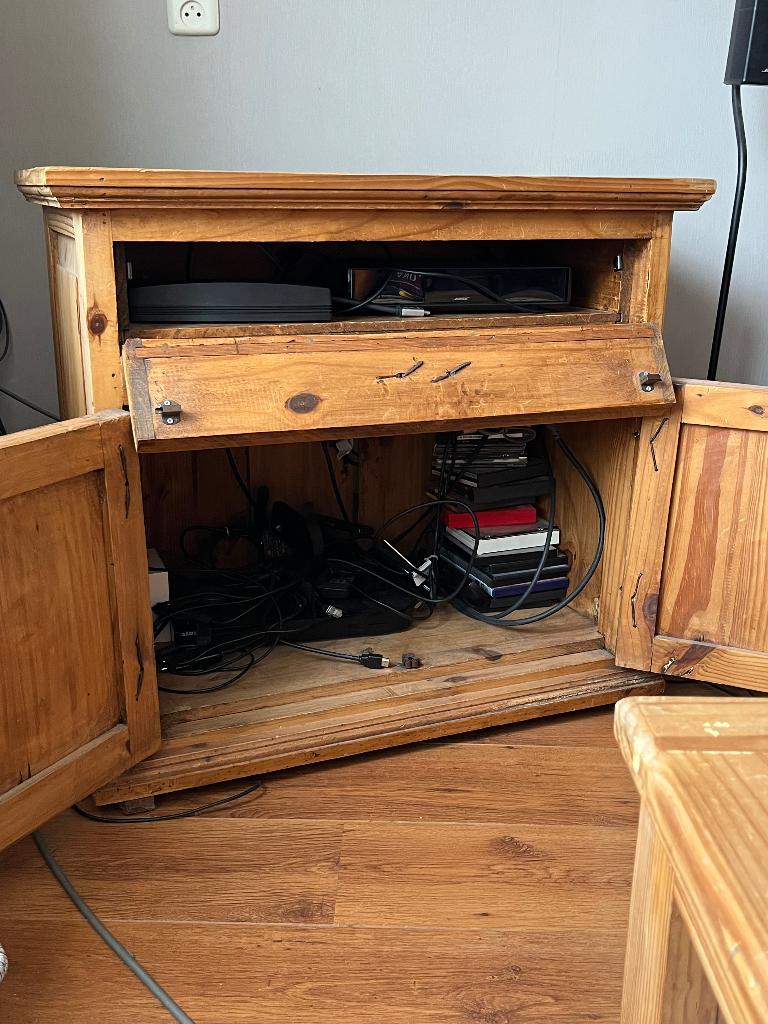 Tv kast, Ophalen, Mexicaans, Minder dan 50 cm, Gebruikt