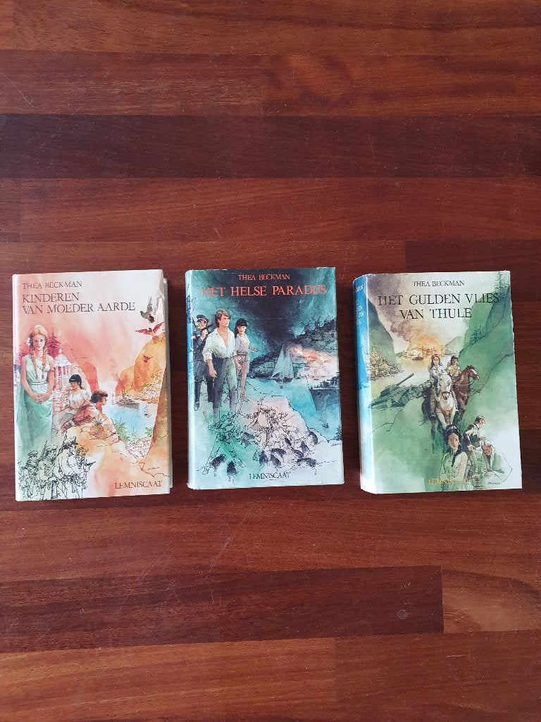 xxx   Trilogie Thea Beckman  , Boeken, Ophalen of Verzenden, Gelezen