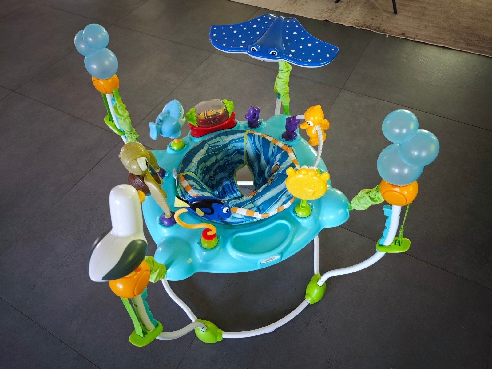 ​Disney Finding Nemo Baby Jumper, Bright Starts, Ophalen, Zo goed als nieuw, Babygym, Met licht