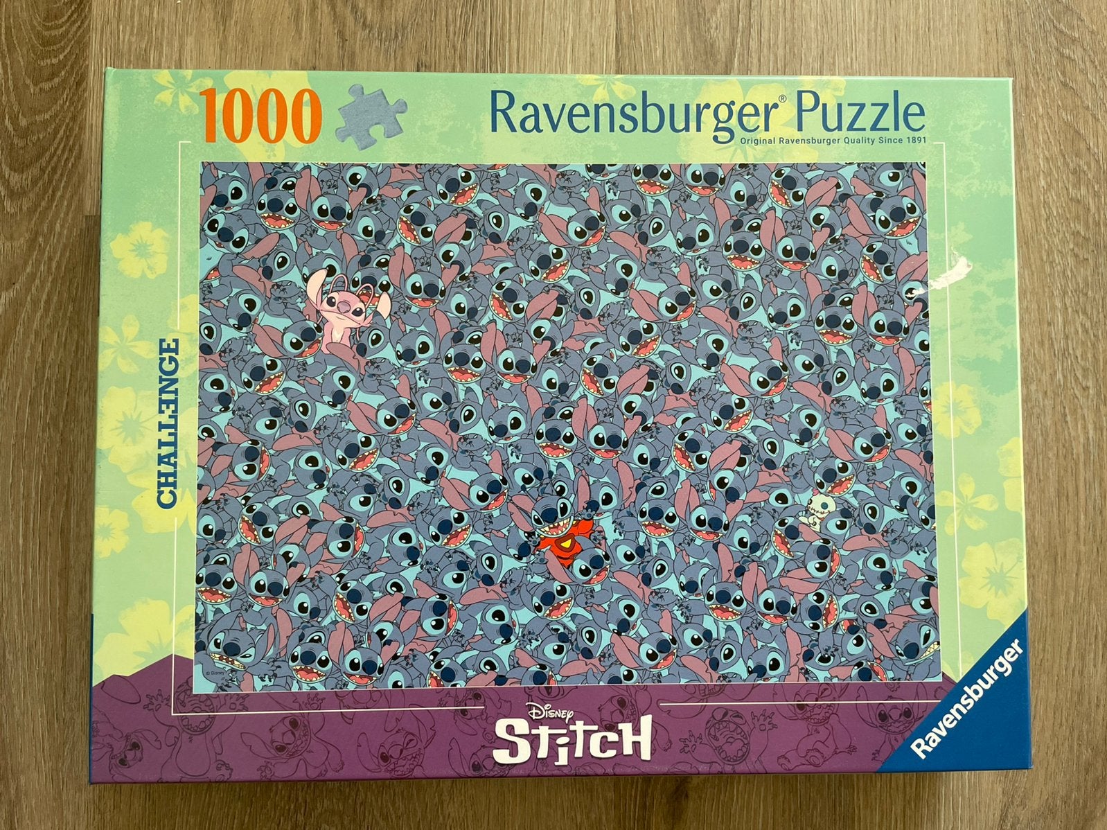 Puzzel Stitch 1000 stukjes nieuw, Hobby en Vrije tijd, Denksport en Puzzels, Ophalen of Verzenden, 500 t/m 1500 stukjes, Nieuw