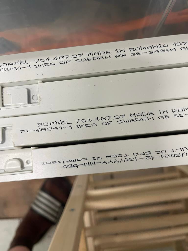 Ikea Boaxel 4 plank 60x40, Ophalen, Gebruikt