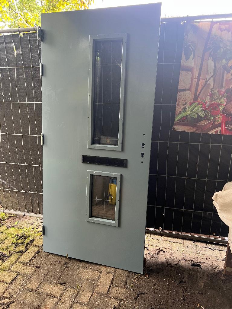 Te koop voordeur, Ophalen, 80 tot 100 cm, Nieuw, Buitendeur