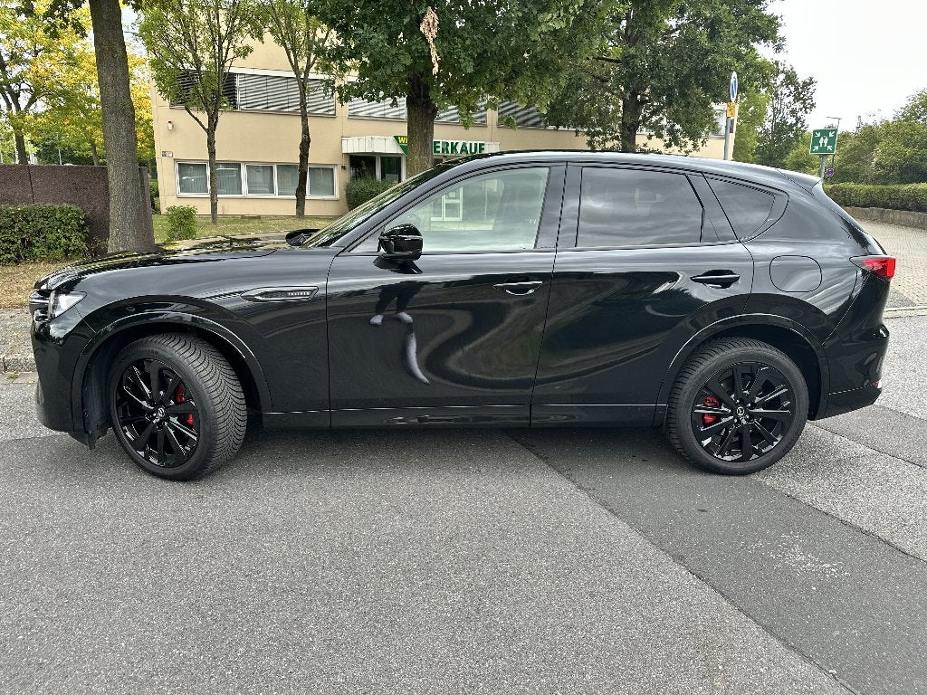Mazda CX 60 3.3 L Diesel, 254 pk, 1960 kg, Zwart, Leder