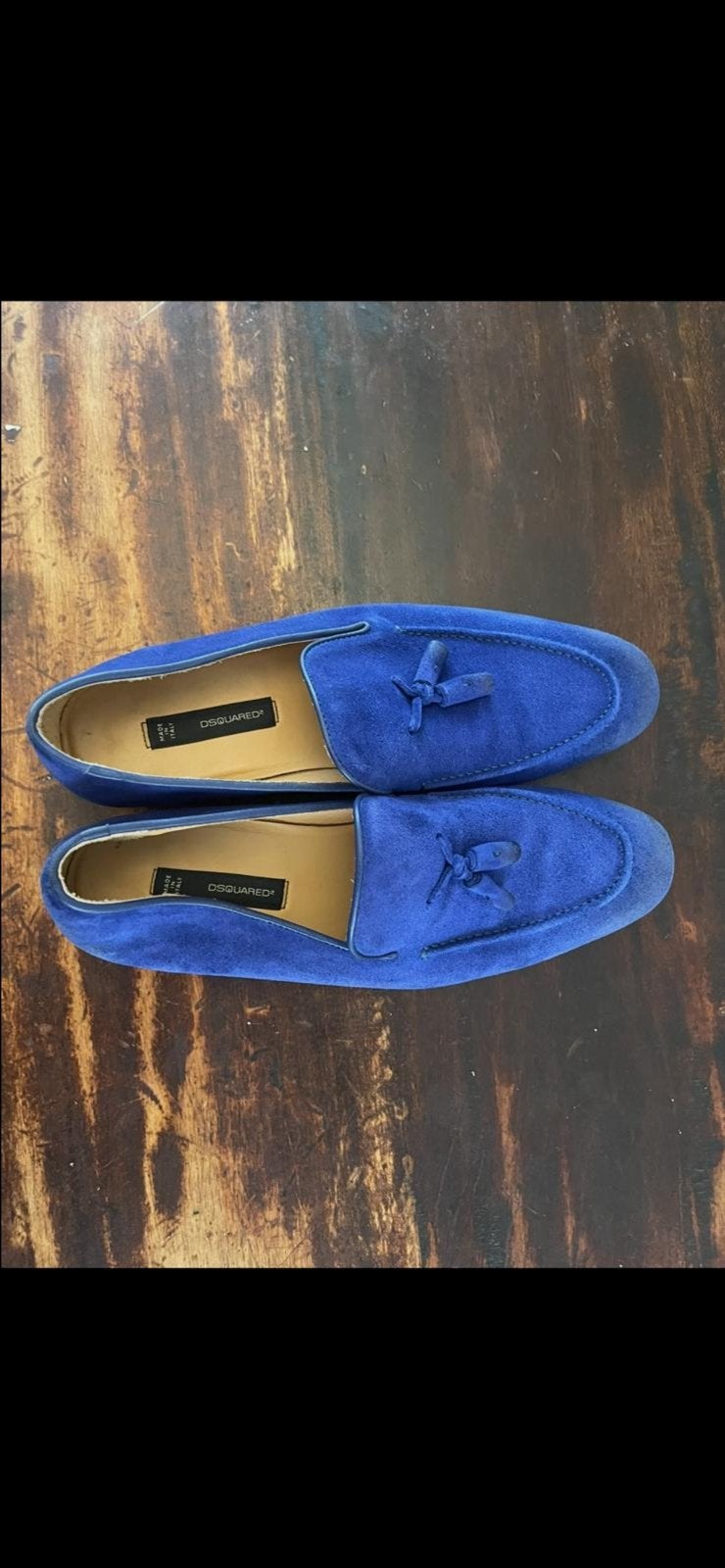Originele Dsquared instappers 600,- nu 125,-, Ophalen of Verzenden, Zo goed als nieuw, Zwart, Loafers