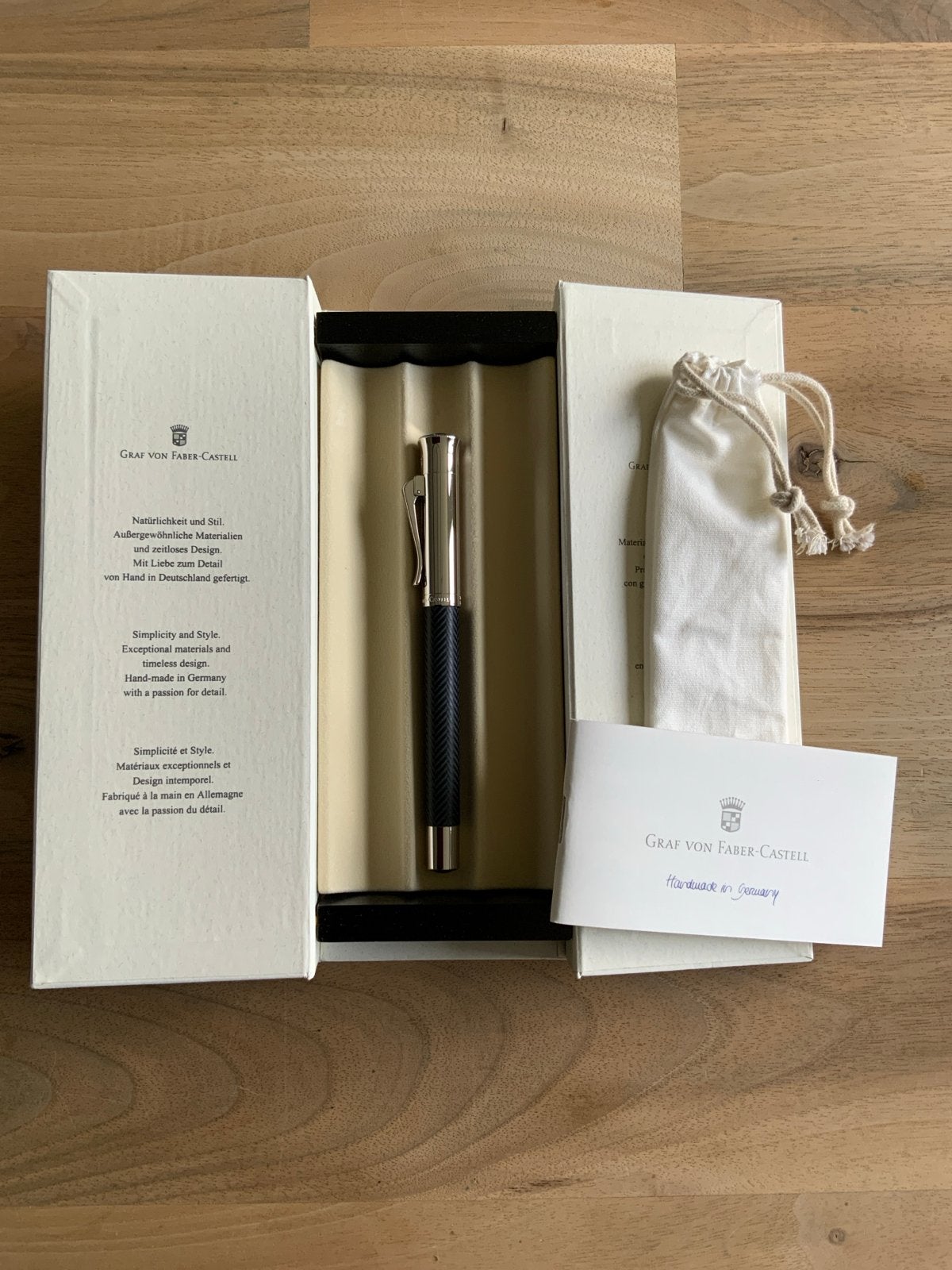 Graf von Faber-Castell Vulpen - Nieuw, Verzamelen, Pennenverzamelingen, Overige merken, Nieuw, Met doosje, Ophalen of Verzenden