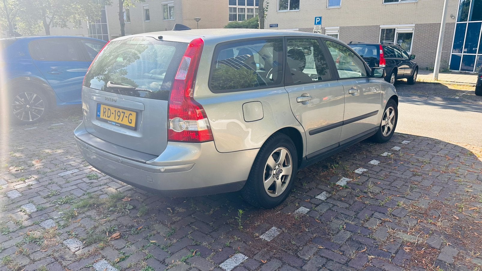 Volvo V50 1.8 2006 Metallic - 215.000km - APK 03-2027, Voorwielaandrijving, 125 pk, 1281 kg, Zwart