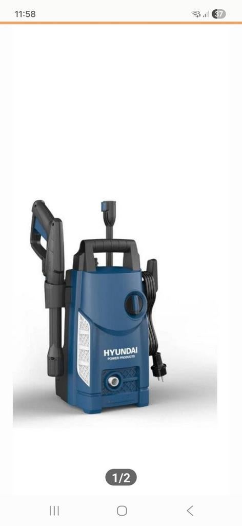 NIEUW  te koop Hyundai hogedrukreiniger, Tuin en Terras, Hogedrukreinigers, Ophalen of Verzenden, Nieuw, Elektrisch