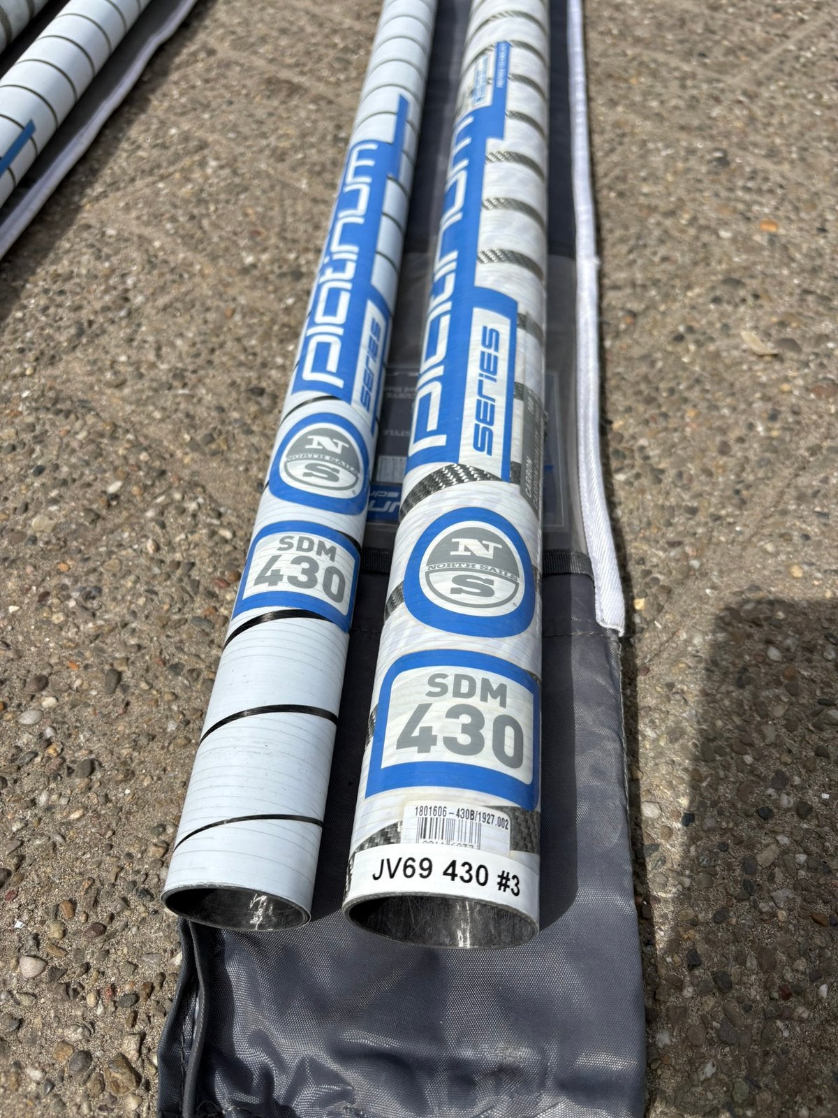 Platinum 430 mast North Sails / Duotone, Watersport en Boten, Windsurfen, Ophalen, Zo goed als nieuw