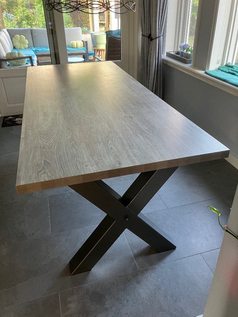 Eetkamertafel Freeport (plus) 240x100x77 cm, Huis en Inrichting, Tafels | Eettafels, Ophalen, 100 tot 150 cm, 200 cm of meer, Zo goed als nieuw