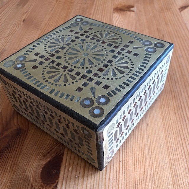 Houten doosje, Antiek en Kunst, Ophalen of Verzenden