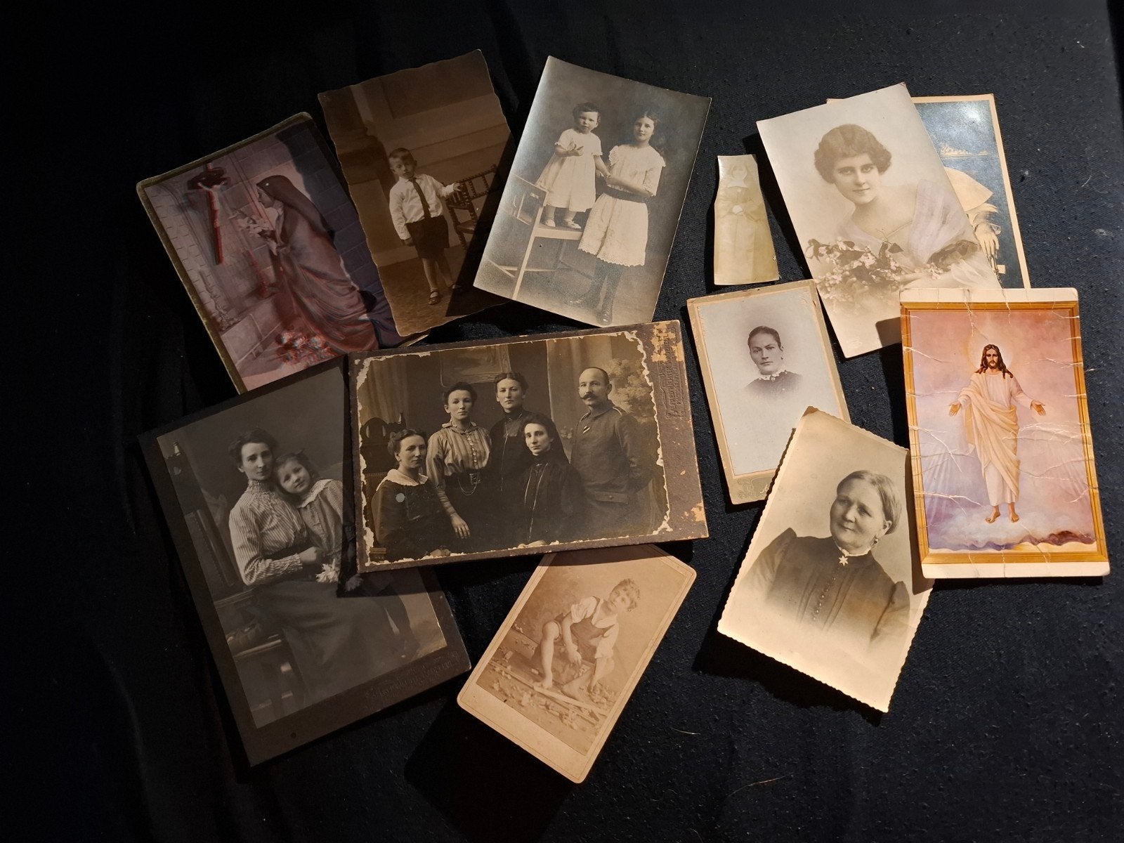 Partij oude foto's en kaarten, Verzamelen, Foto's en Prenten, Gebruikt, Foto, Ophalen of Verzenden, Voor 1940