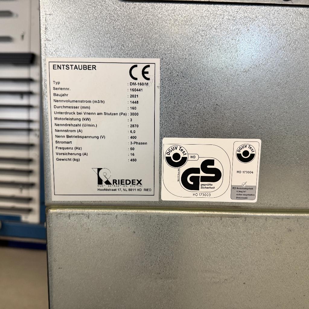 DM-160 Riedex afzuigunit, Zakelijke goederen, Ophalen