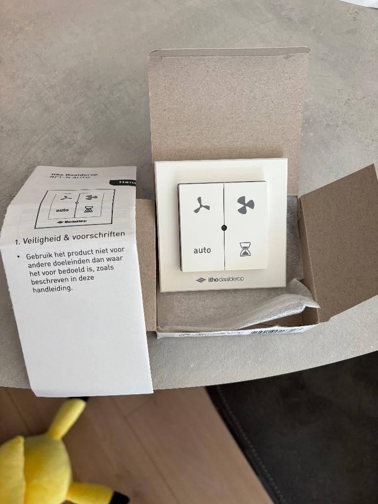Nieuwe Itho draadloze afstandsbediening RF, Ophalen of Verzenden, Nieuw, Ventilator en Afzuiger
