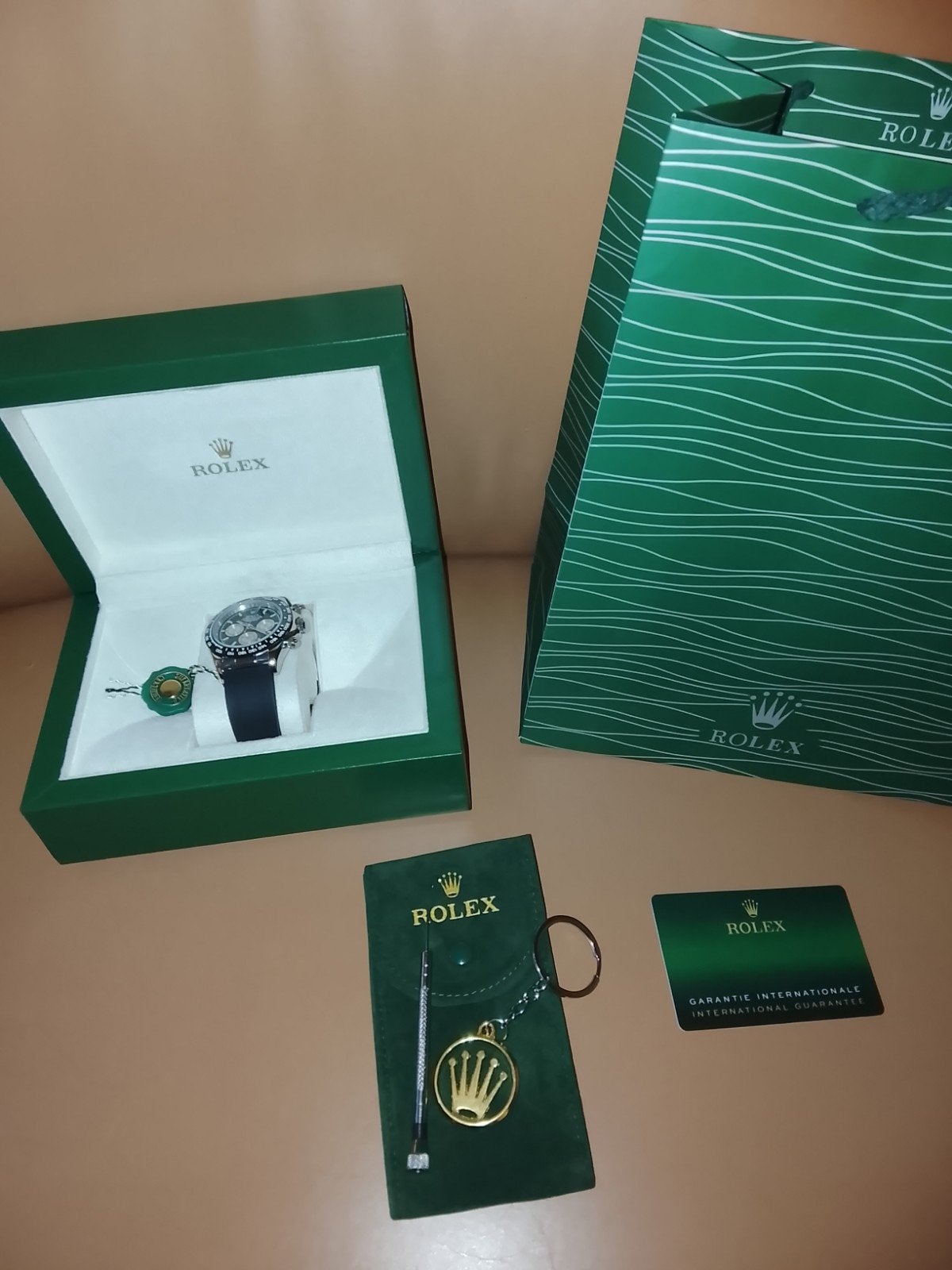Rolex Daytona rubberen band, Ophalen of Verzenden, Staal, Overige merken