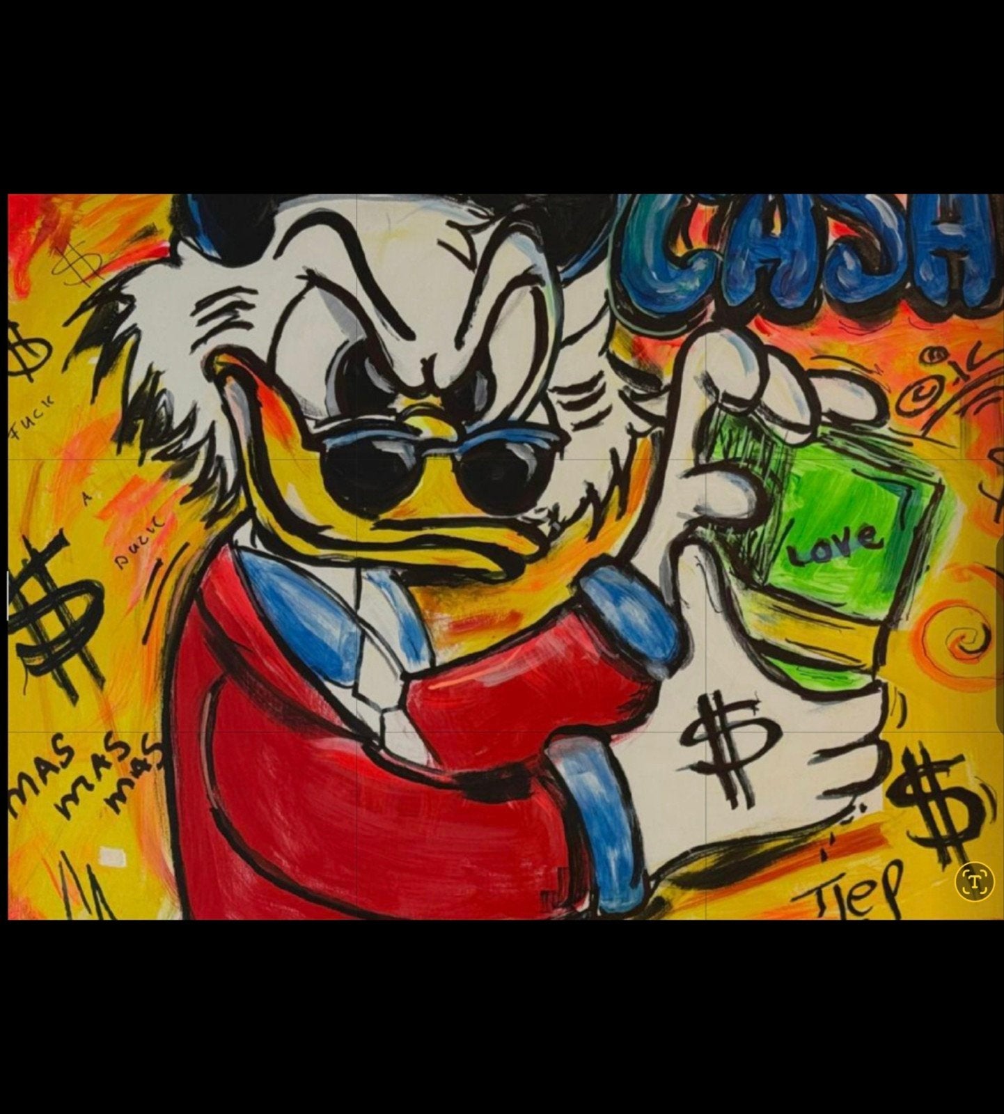 MONEY, POWER & STREET ART – ART BY TJEP  195 ps
ART BY, Ophalen of Verzenden