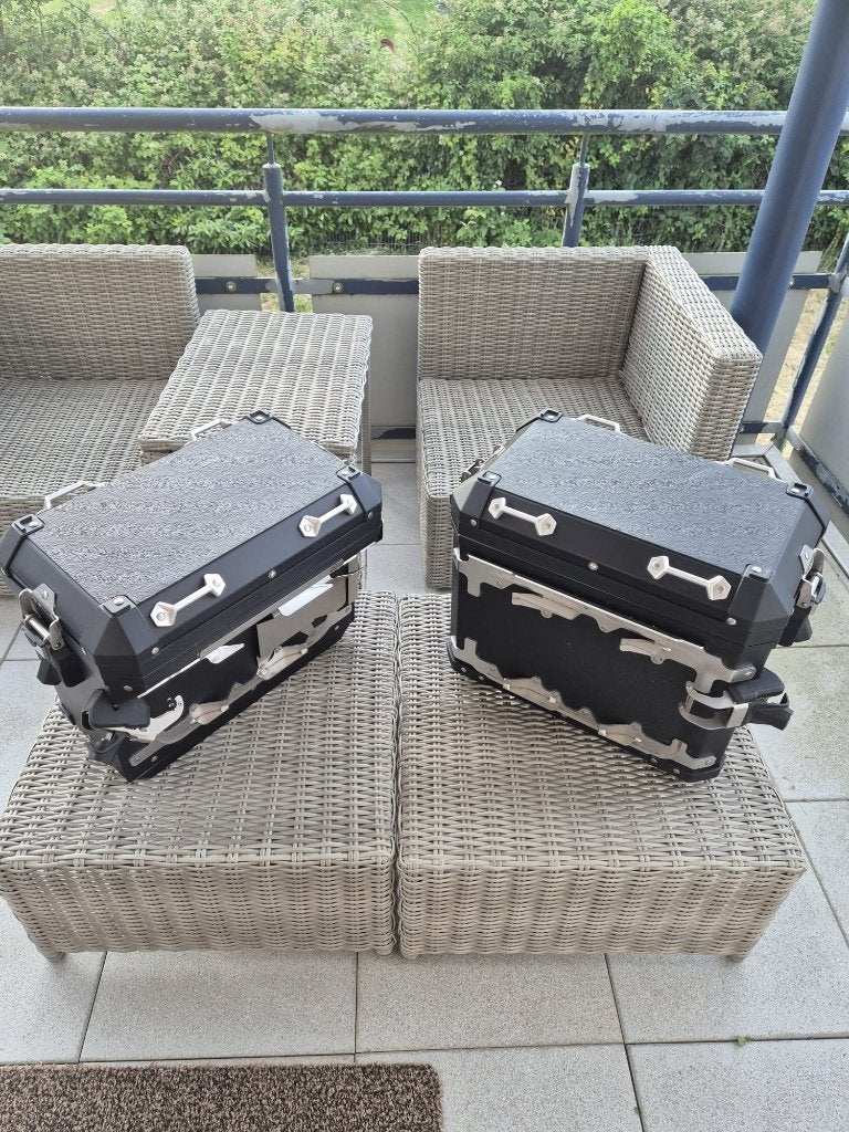ALU Kofferset BMW 1200 LC / 1250 LC GS Adv. incl. Sloten, Ophalen, Zo goed als nieuw