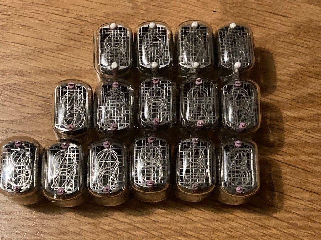 nixie tubes IN-12 IN-16 en MTH-90 en IN-3, Ophalen of Verzenden
