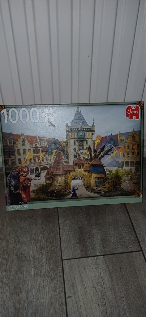 Jumbo Efteling Raveleijn Legpuzzel 1000 stukjes, Hobby en Vrije tijd, Ophalen, Zo goed als nieuw, Legpuzzel
